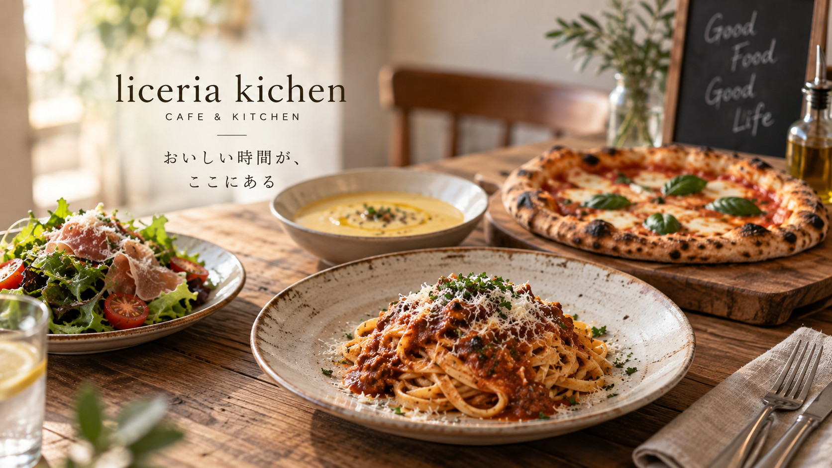 liceria kichenの料理とメニュー